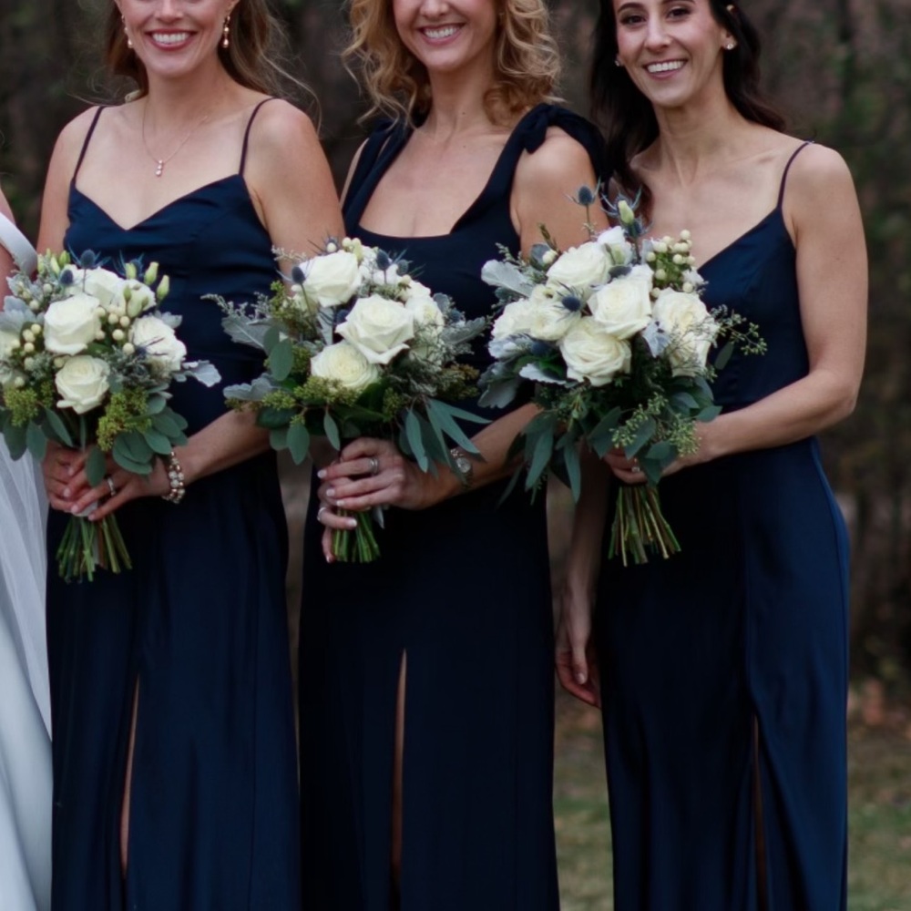 Elegant Navy Blue Bridesmaid Dresses